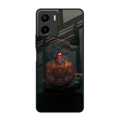 Lord Hanuman Animated Vivo Y15s Glass Back Cover Online