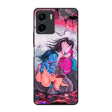 Radha Krishna Art Vivo Y15s Glass Back Cover Online