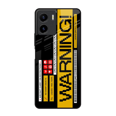 Aircraft Warning Vivo Y15s Glass Back Cover Online