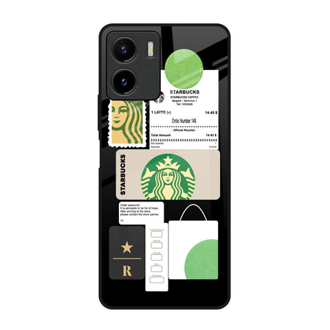 Coffee Latte Vivo Y15s Glass Back Cover Online