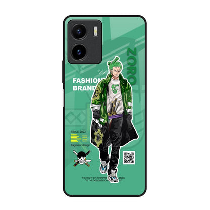 Zoro Bape Vivo Y15s Glass Back Cover Online