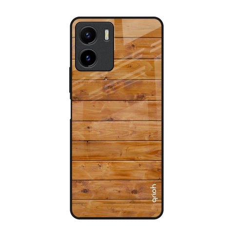 Timberwood Vivo Y15s Glass Back Cover Online