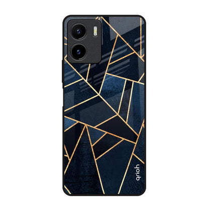 Abstract Tiles Vivo Y15s Glass Back Cover Online