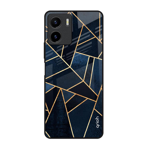 Abstract Tiles Vivo Y15s Glass Back Cover Online