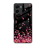 Heart Rain Fall Vivo Y15s Glass Back Cover Online