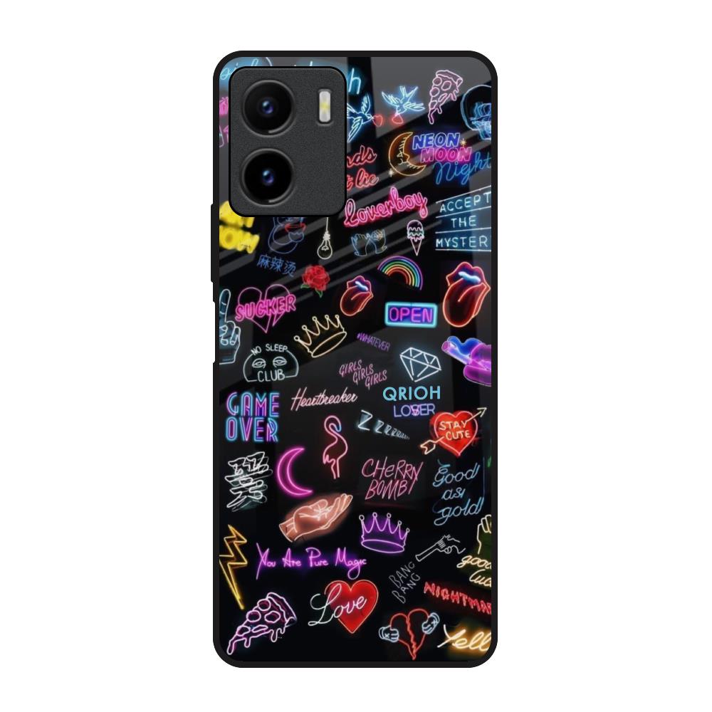 Accept The Mystery Vivo Y15s Glass Back Cover Online