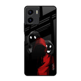 Shadow Character Vivo Y15s Glass Back Cover Online