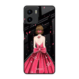 Fashion Princess Vivo Y15s Glass Back Cover Online