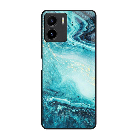 Sea Water Vivo Y15s Glass Back Cover Online