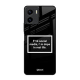 Dope In Life Vivo Y15s Glass Back Cover Online