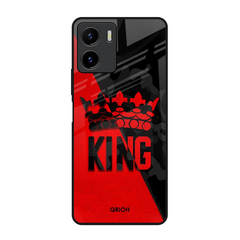 I Am A King Vivo Y15s Glass Back Cover Online