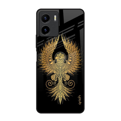 Mythical Phoenix Art Vivo Y15s Glass Back Cover Online