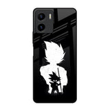 Monochrome Goku Vivo Y15s Glass Back Cover Online