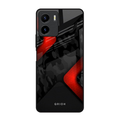 Modern Camo Abstract Vivo Y15s Glass Back Cover Online
