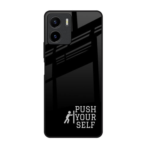 Push Your Self Vivo Y15s Glass Back Cover Online