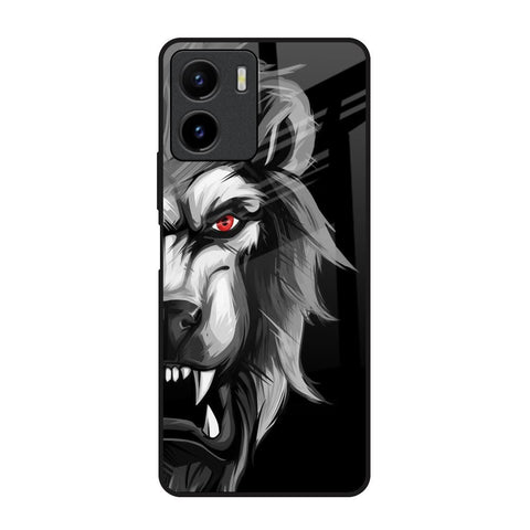 Wild Lion Vivo Y15s Glass Back Cover Online