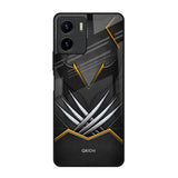 Black Warrior Vivo Y15s Glass Back Cover Online