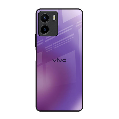 Ultraviolet Gradient Vivo Y15s Glass Back Cover Online