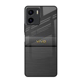 Grey Metallic Glass Vivo Y15s Glass Back Cover Online