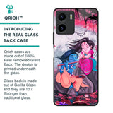 Radha Krishna Art Glass Case for Vivo Y15s