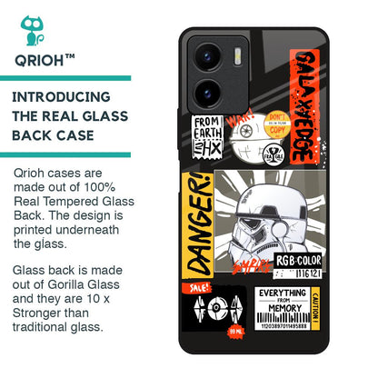 Galaxy Edge Glass Case for Vivo Y15s