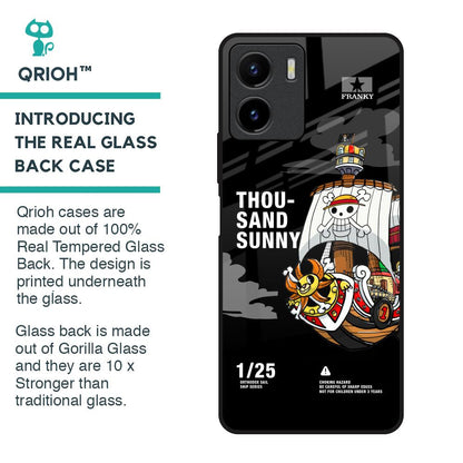 Thousand Sunny Glass Case for Vivo Y15s