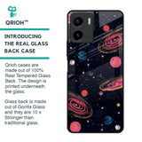 Galaxy In Dream Glass Case For Vivo Y15s