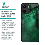 Emerald Firefly Glass Case For Vivo Y15s