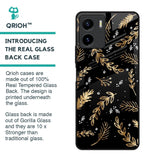 Autumn Leaves Glass Case for Vivo Y15s