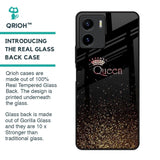 I Am The Queen Glass Case for Vivo Y15s
