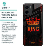 Royal King Glass Case for Vivo Y15s