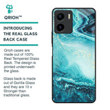 Sea Water Glass Case for Vivo Y15s