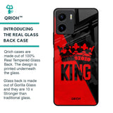 I Am A King Glass Case for Vivo Y15s