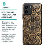Luxury Mandala Glass Case for Vivo Y15s