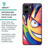 Monkey Wpap Pop Art Glass Case for Vivo Y15s