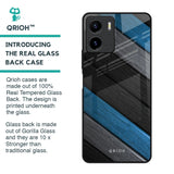 Multicolor Wooden Effect Glass Case for Vivo Y15s