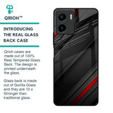 Modern Abstract Glass Case for Vivo Y15s