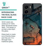 Geographical Map Glass Case for Vivo Y15s