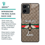 Blind For Love Glass Case for Vivo Y15s