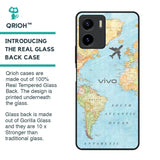 Fly Around The World Glass Case for Vivo Y15s