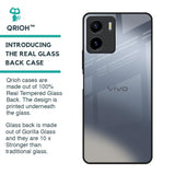 Space Grey Gradient Glass Case for Vivo Y15s