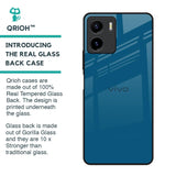 Cobalt Blue Glass Case for Vivo Y15s