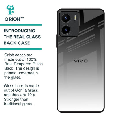 Zebra Gradient Glass Case for Vivo Y15s