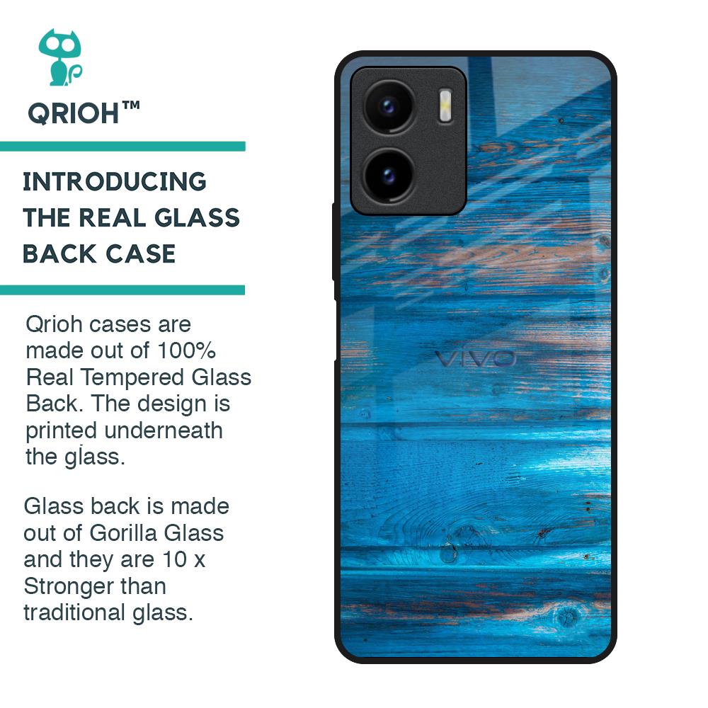 Patina Finish Glass case for Vivo Y15s