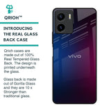 Mix Gradient Shade Glass Case For Vivo Y15s