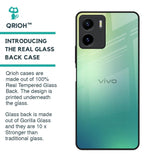 Dusty Green Glass Case for Vivo Y15s