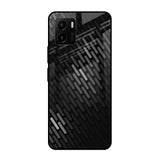 Dark Abstract Pattern Vivo Y15s Glass Cases & Covers Online