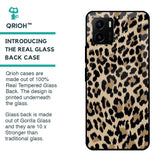 Leopard Seamless Glass Case For Vivo Y15s