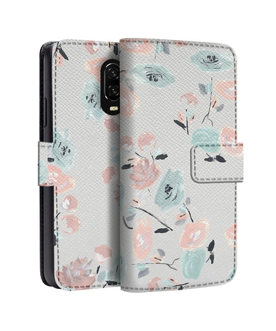 Classic Floral Textur OnePlus Flip Cases & Covers Online