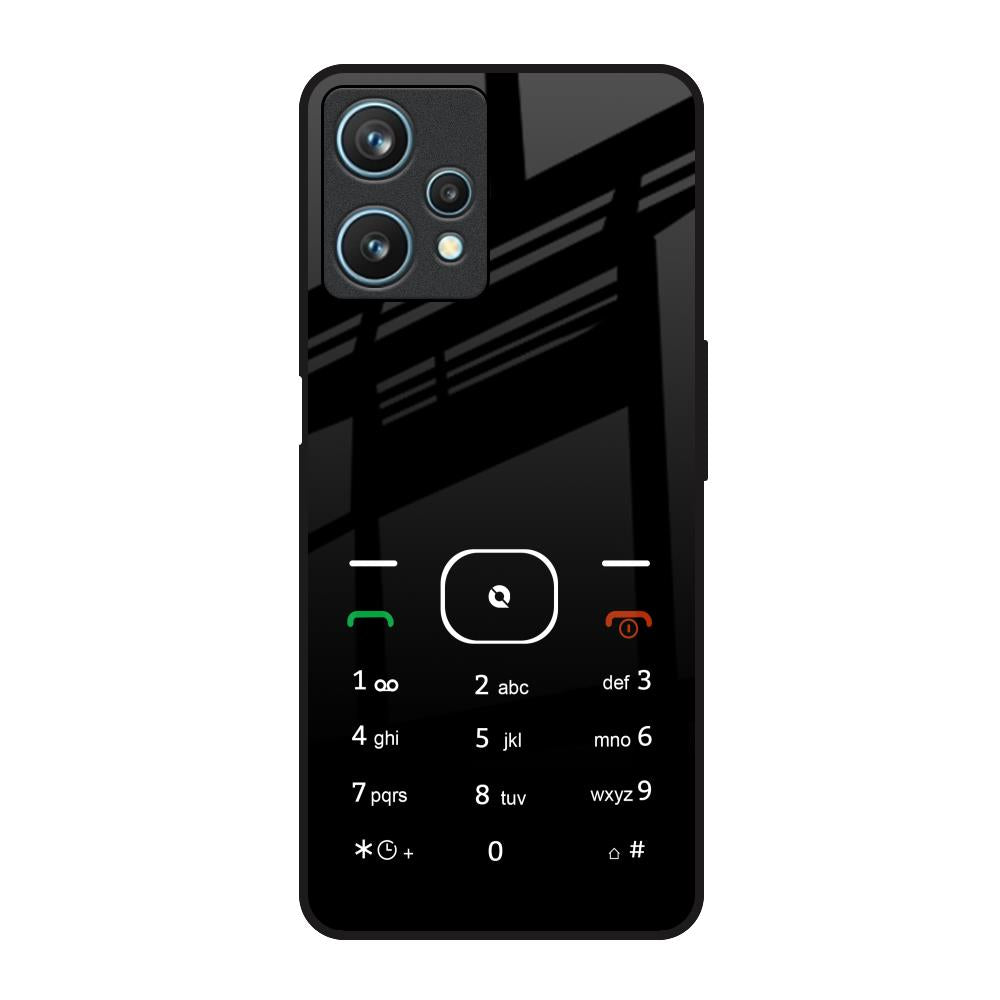 Classic Keypad Pattern Realme 9 Pro 5G Glass Back Cover Online